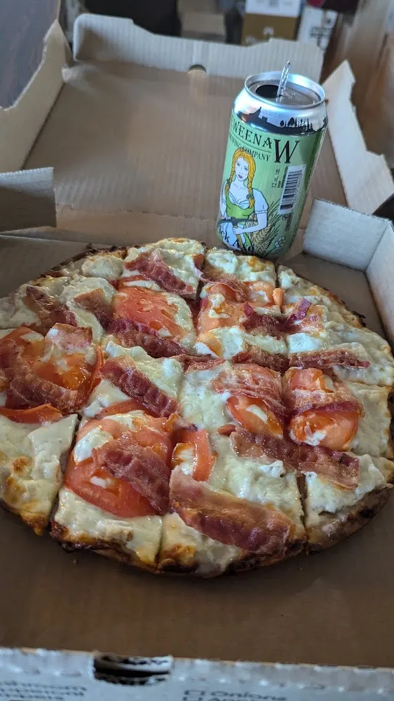 Chicken Bacon Ranch Pizza